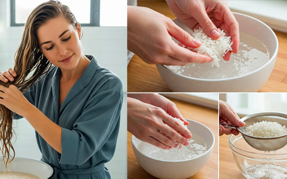3 Best Ways to Use Rice Water for Hair Growth and Shine