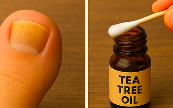 Say Goodbye to Toenail Fungus Naturally: Apple Cider Vinegar & Tea Tree Oil Soak