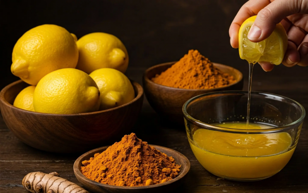 Glow in 5 Minutes: The Lemon & Turmeric Skin-Brightening Mask That Actually Works