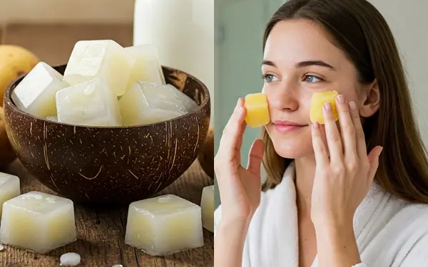 Potato Milk Ice Cubes: The Natural Secret to Spotless, Glowing Skin