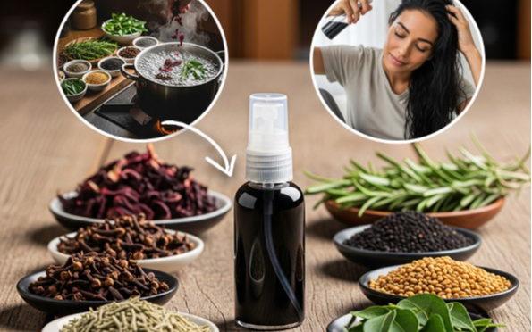The Black Serum: Unlock Naturally Long, Dark, and Luscious Hair