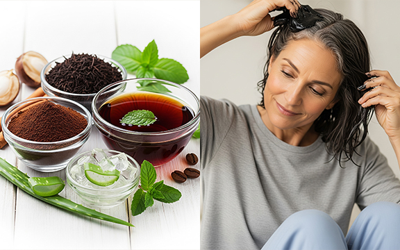 DIY natural hair dye with coffee: a safe, chemical-free way to cover grey hair at home