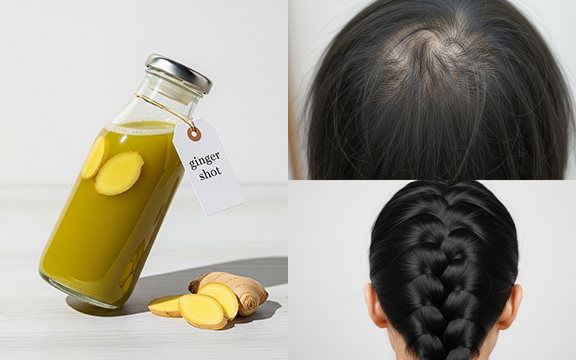 The ginger secret shot that may boost hair growth naturally