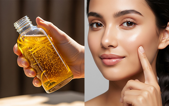 Golden oil recipe to naturally reduce wrinkles and restore youthful skin without injections