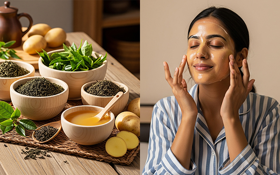 Try this homemade night mask to refresh and repair troubled skin