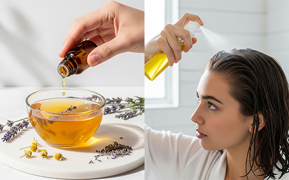 How to use tea water to stop hair fall and support healthy hair growth naturally