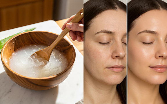 The Korean glass skin secret: rice water and aloe vera DIY remedy