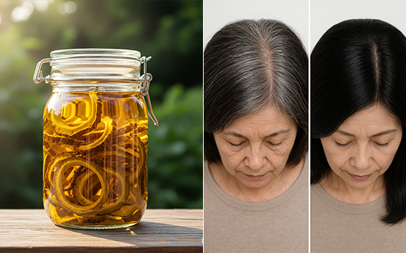 Reverse gray hair naturally with ridge gourd oil: A traditional Ayurvedic remedy