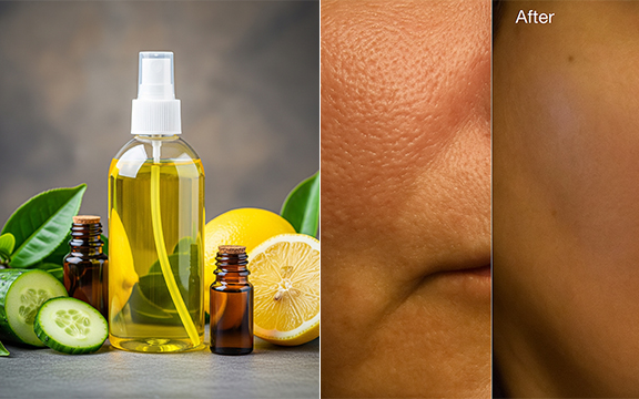 Shrink Large Pores Fast: The Ultimate DIY Toner for Glowing Skin