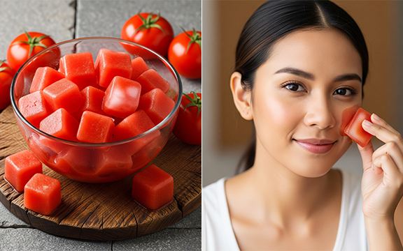 5 Incredible Benefits of Tomato Ice Cubes for Glowing, Radiant Skin