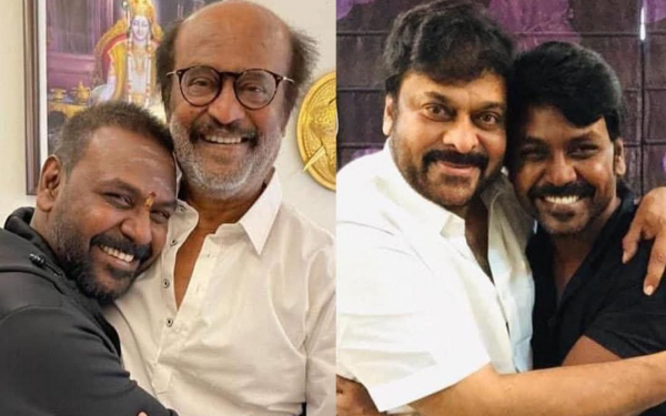 When Legends Collide: Raghava Lawrence Shares a Powerful Moment with Rajinikanth and Chiranjeevi