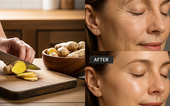 The Natural Botox? How Ginger Can Help Achieve Glowing, Wrinkle-Free Skin